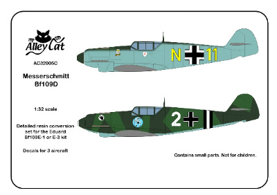 【新製品】[2013693200501] AC32005C)メッサーシュミット Bf109D コンバージョン