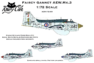 【新製品】[2013697100104] ACRK72-01)フェアリー ガネット AEW.Mk.3