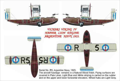【新製品】[2013697100609] ACRK72-06)ヴィッカース ヴァイキング IV アルゼンチン海軍