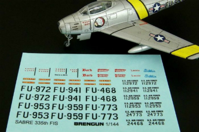 【新製品】[2013854408401] BRL144084)F-86F セイバー 335th FIS