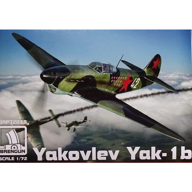 【新製品】BRP72038 ヤコブレフ Yak-1b