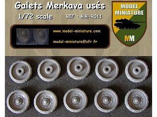 【新製品】[2013867201105] R011)メルカバ ダメージ転輪セット