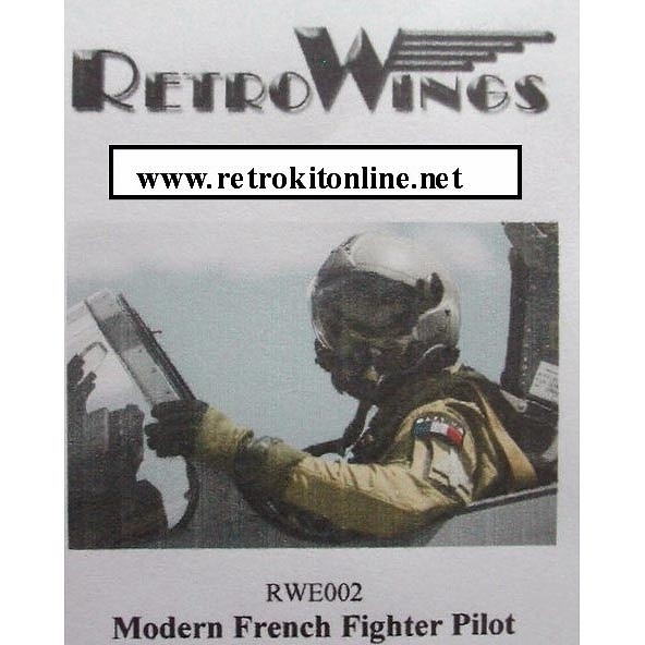 【新製品】RWE002)たまごひこーき 現用フランス戦闘機パイロット w/バゲット