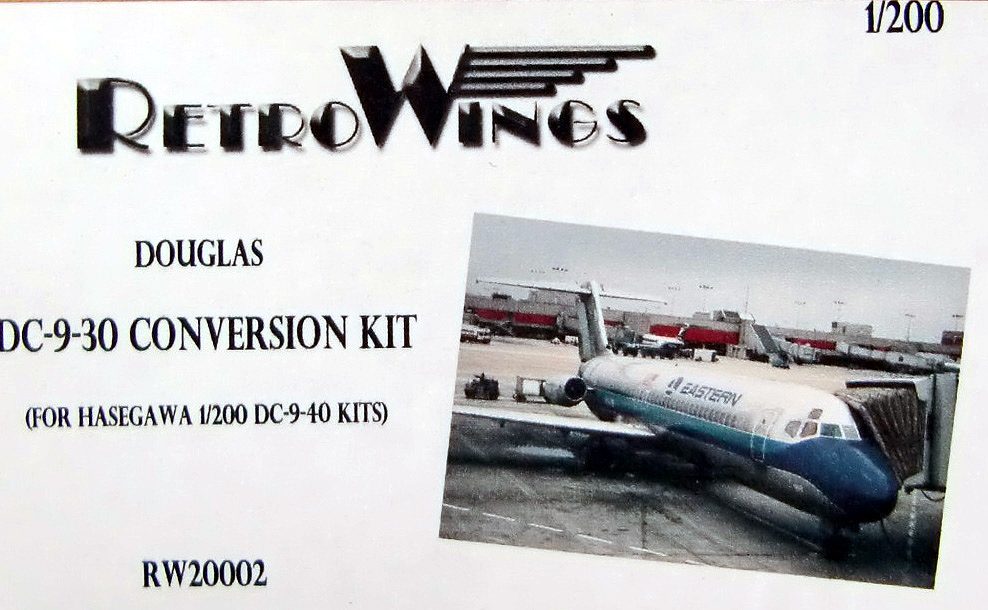 【新製品】RW20002)ダグラス DC-9-30 コンバージョンセット