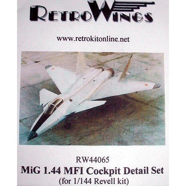 【新製品】RW44065)MiG1.44 コクピットセット