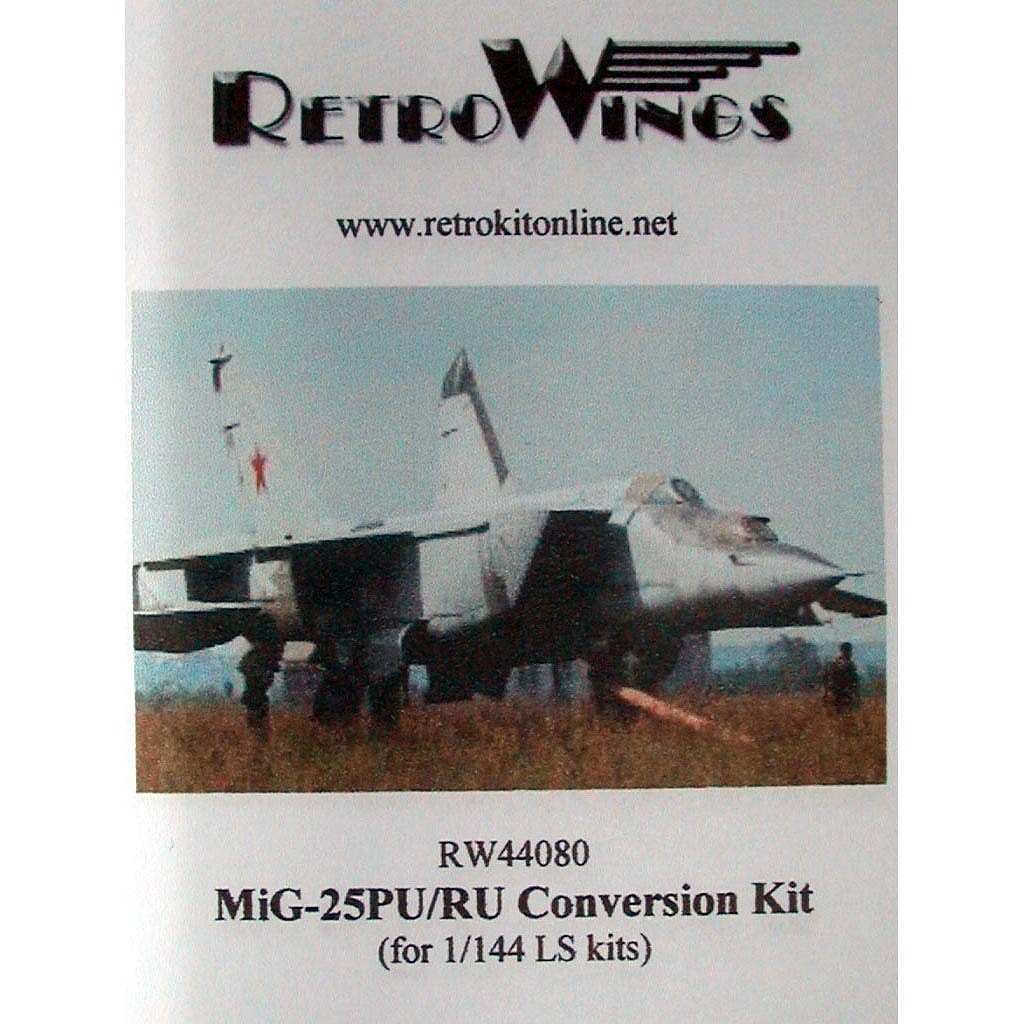 【新製品】RW44080)MiG-25PU/RU フォックスバット コンバージョン