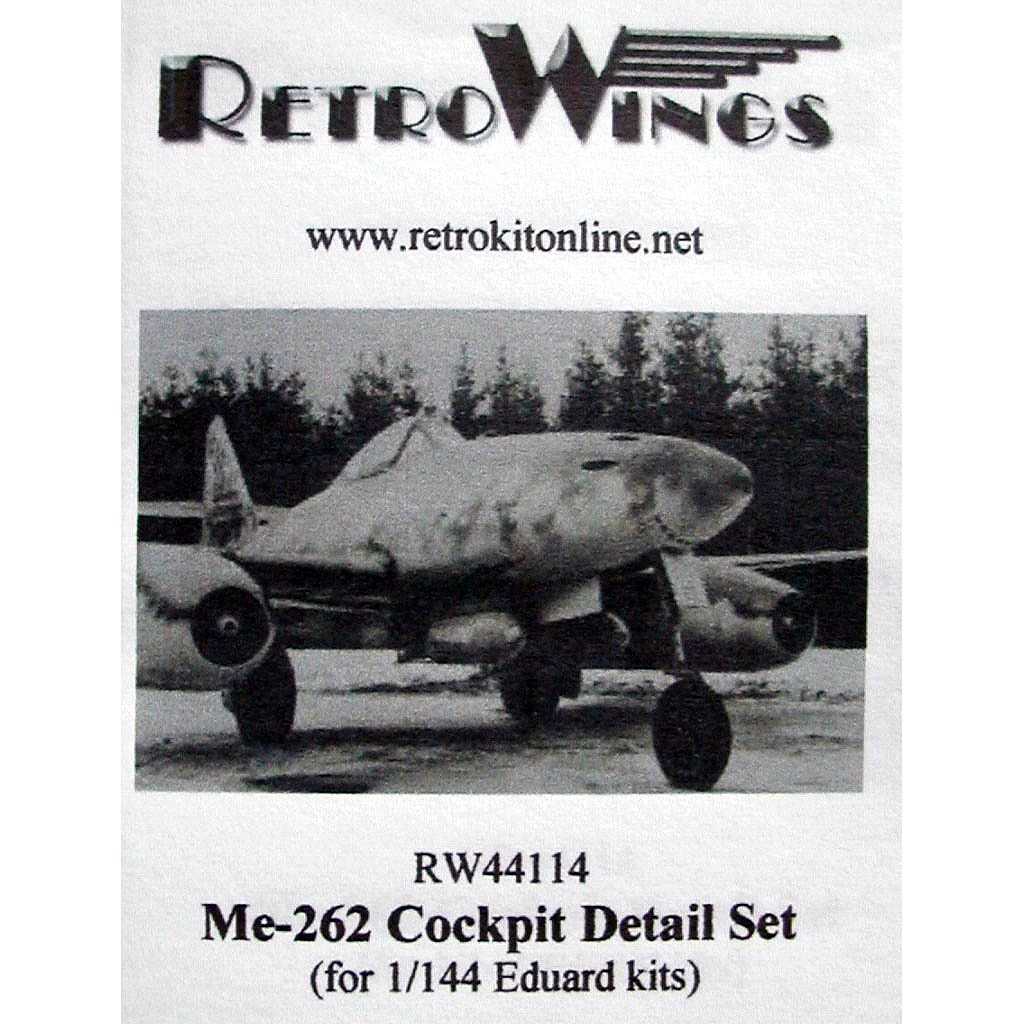 【新製品】RW44114)メッサーシュミット Me262 コクピットセット