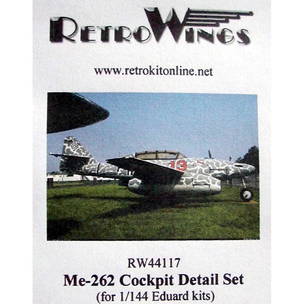 【新製品】RW44117)メッサーシュミット Me262B コクピットセット