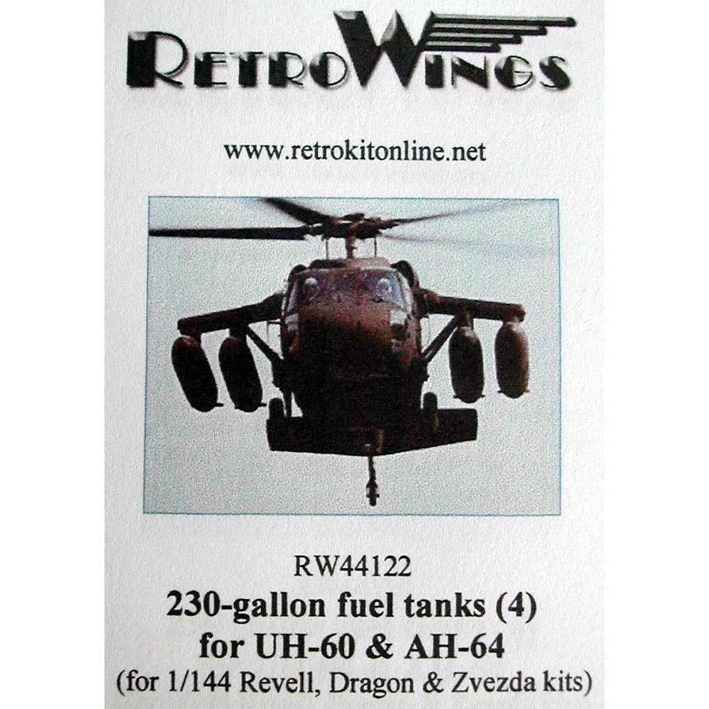 【新製品】RW44122)UH-60/AH-64 230ガロンタンク