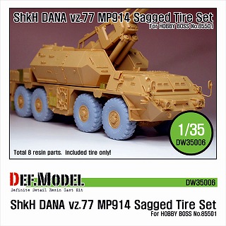 【新製品】[2013923500609] DW35006)ShkH ダナ vz.77 MP914 自重変形タイヤ
