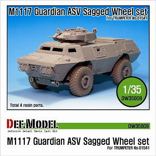 【新製品】[2013923500906] DW35009)M1117 ガーディアン ASV 自重変形タイヤ