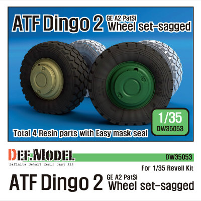 【新製品】[2013923505307] DW35053)ドイツ ATF ディンゴ2 自重変形タイヤ