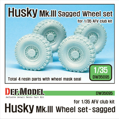 【新製品】DW35095)現用米 ハスキーMk.III 自重変形タイヤセット