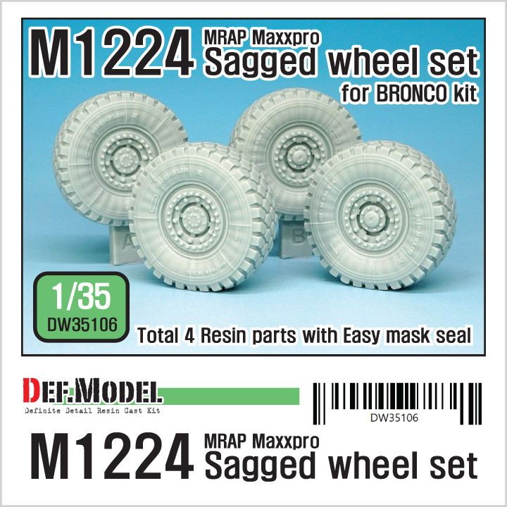 【新製品】DW35106 米 M1224 マックスプロ 自重変形タイヤ