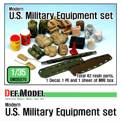 【新製品】DM35070)現用米 陸軍装備品セット
