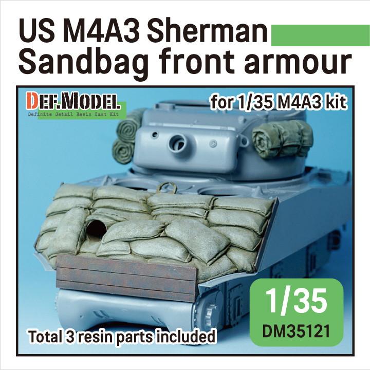 【新製品】DM35121 WWII アメリカ M4A2/A3 シャーマン サンドバッグフロントアーマー