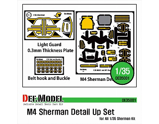 【新製品】[2013923800105] DE35001)M4 シャーマン ベーシックディテールアップセット