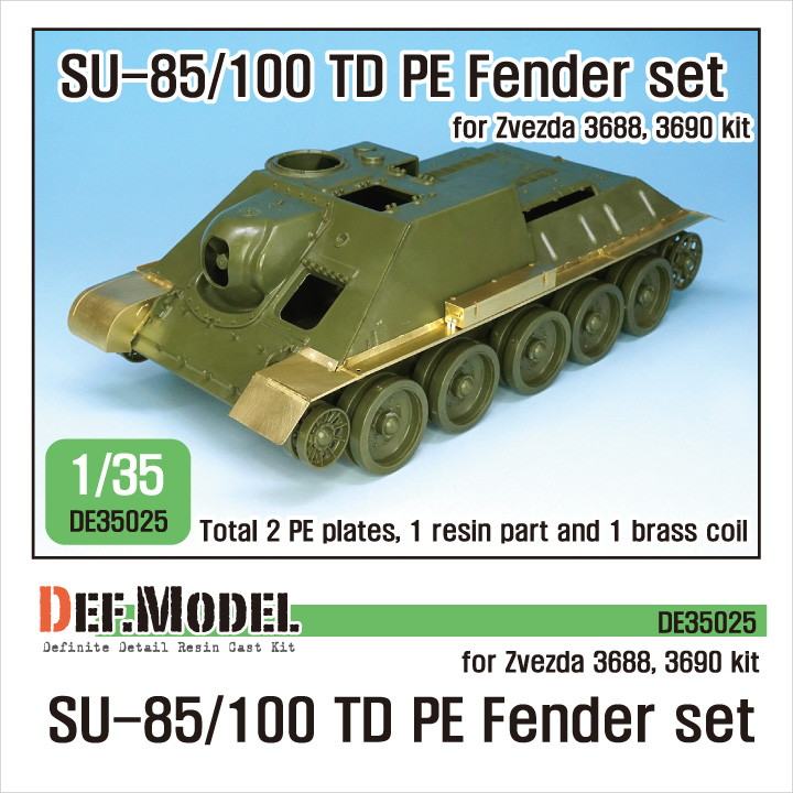 【新製品】DE35025 SU-85/100 フェンダーセット