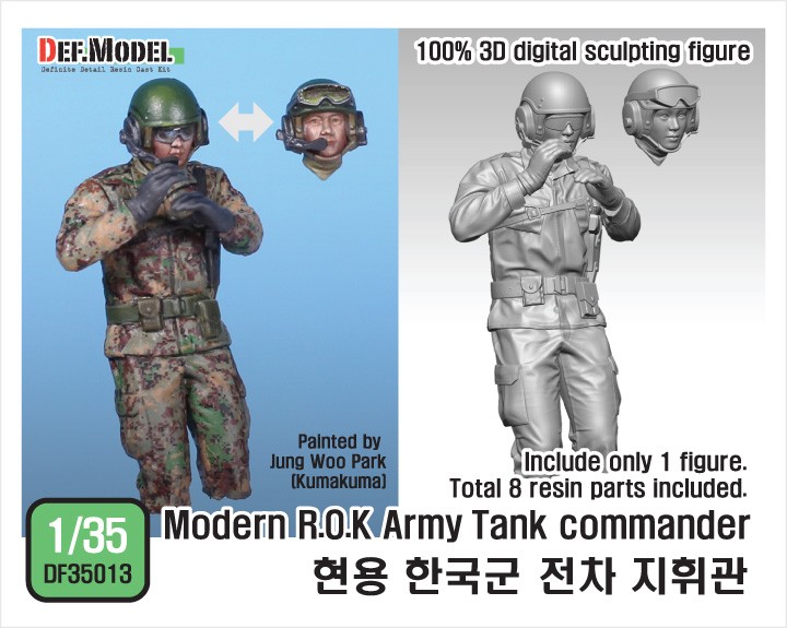 【新製品】DF35013)現用 韓国陸軍 K2戦車 戦車兵