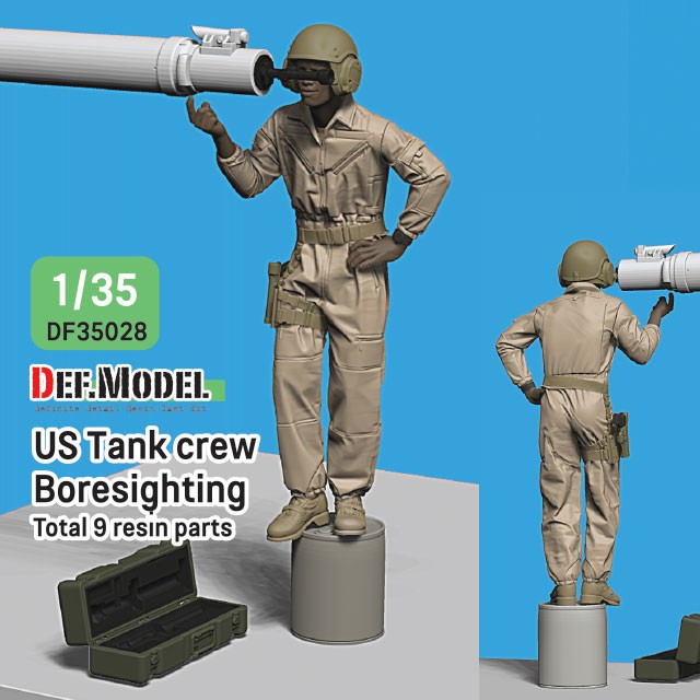 【新製品】DF35028 現用 アメリカ陸軍M1A2戦車搭乗員(1)ボアサイト