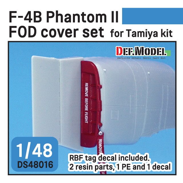 【新製品】DS48016 F-4B ファントムII用 FODカバーセット
