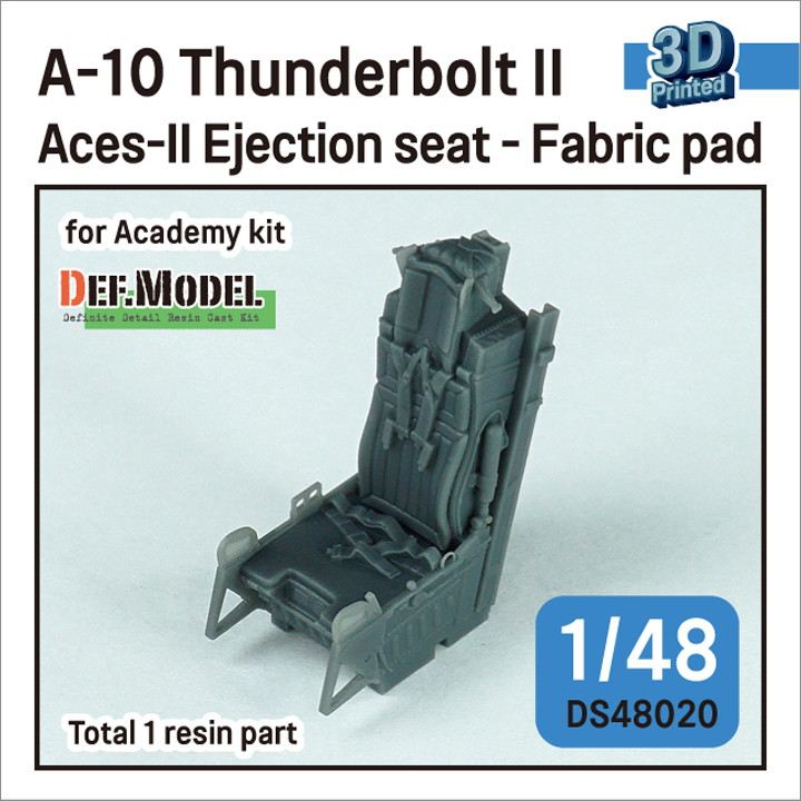 【再入荷】DS48020 1/48 A-10 サンダーボルトII ACES-II イジェクションシート 布張りタイプ 【ネコポス規格外】