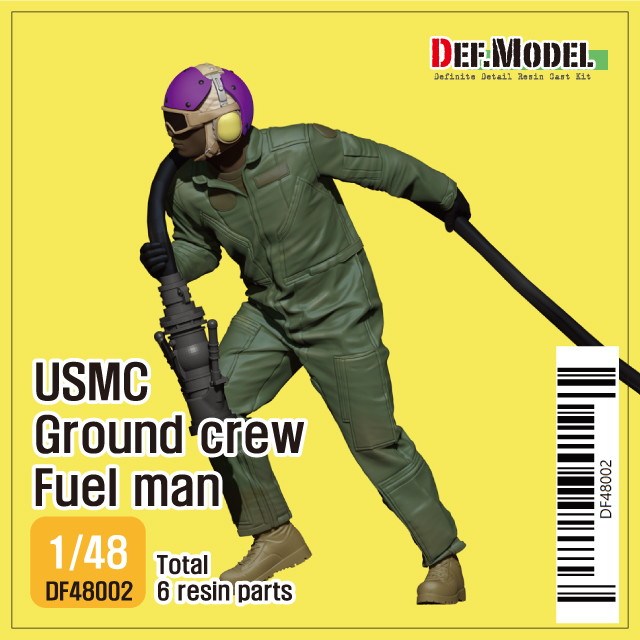 【新製品】DF48002 現用 アメリカ海兵隊 グランドクルー給油員(3Dプリント製給油ノズル付)