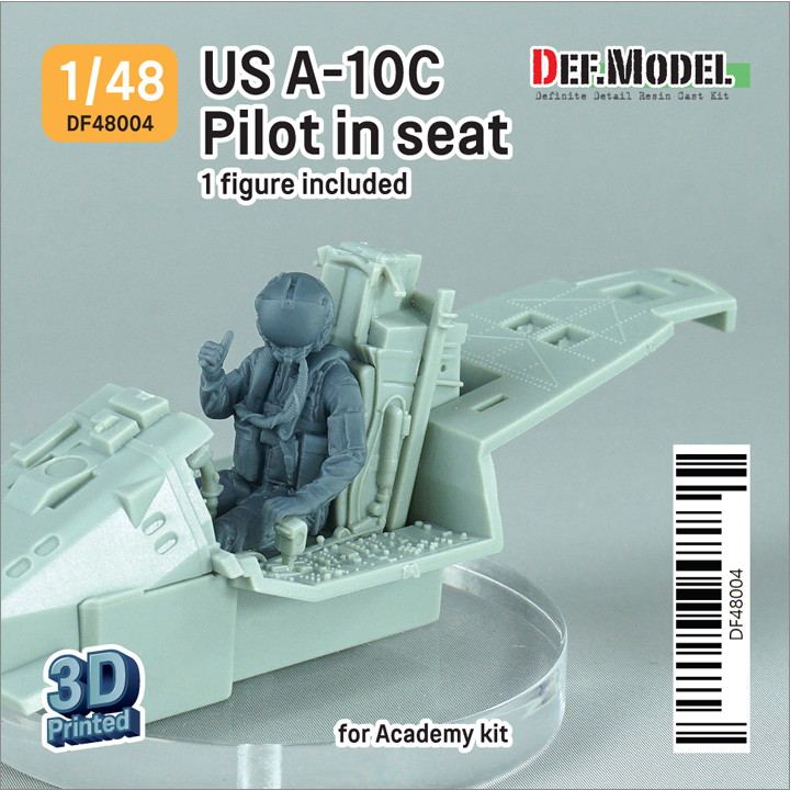 【再入荷】DF48004 1/48 現用 米軍 A-10C パイロット 着座姿勢