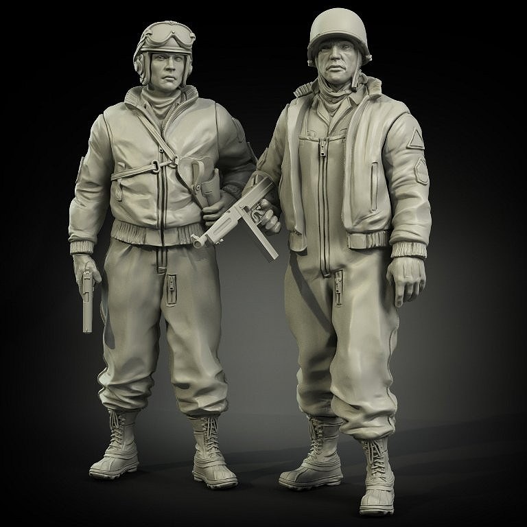 【新製品】RE35-006 US Army tanker in winter wear set