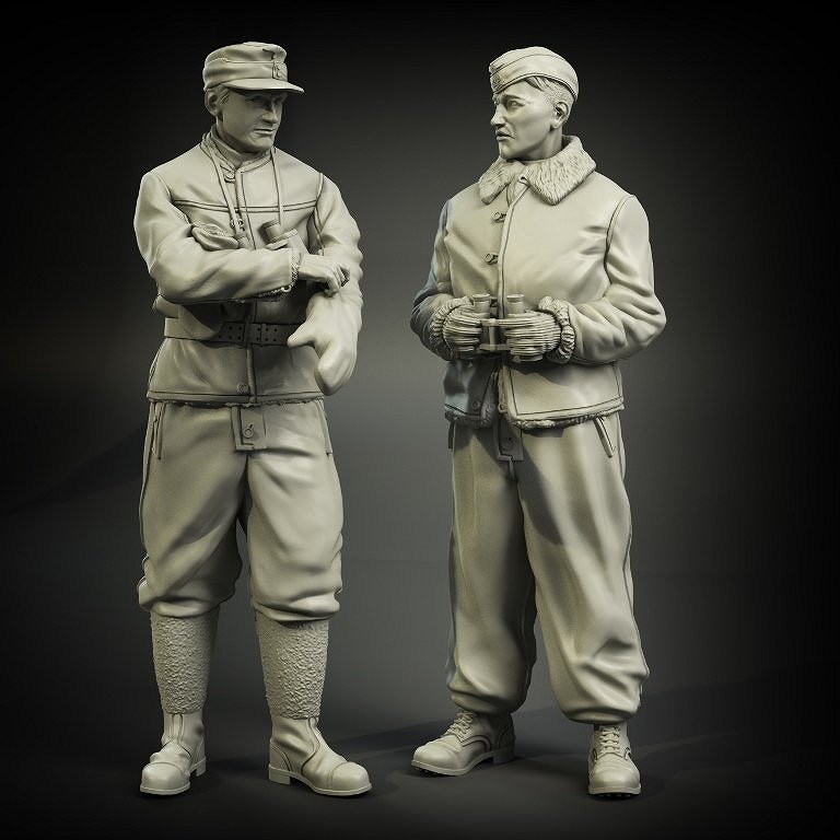 【新製品】RE35-029 Waffen-SS tank officers winter wear set