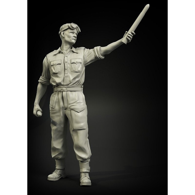 【新製品】RE35-030 British RAC North Africa loading 2pdr ammo soldier No.1