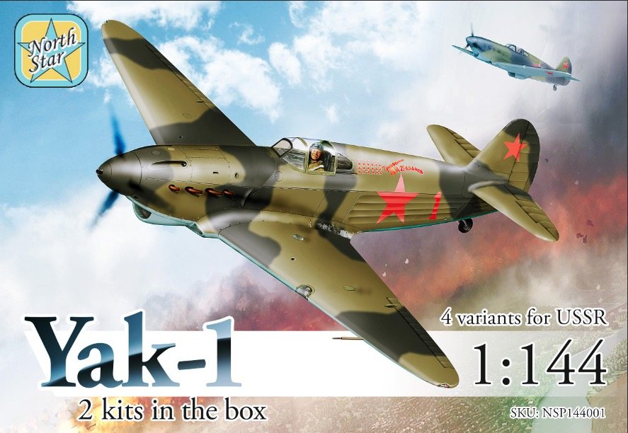 【新製品】NSP144001)ヤコブレフ Yak-1