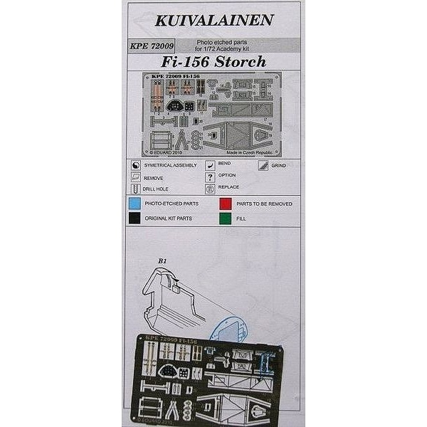 【新製品】KPE72009)フィゼラー Fi156 シュトルヒ