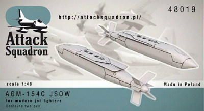 【新製品】48019)AGM-154C JSOW Cグライド爆弾