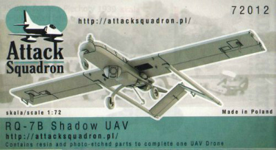 【新製品】72012)RQ-7B シャドー UAV