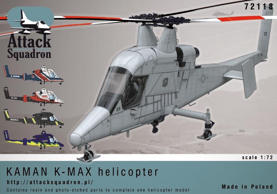 【新製品】72118)カマン K-MAX ヘリコプター EZセット