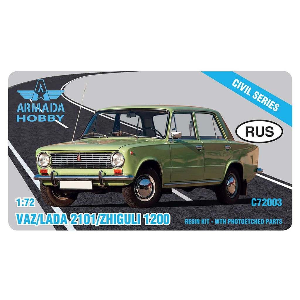 【新製品】C72003 1/72 ラーダ 2101/ジグリ 1300