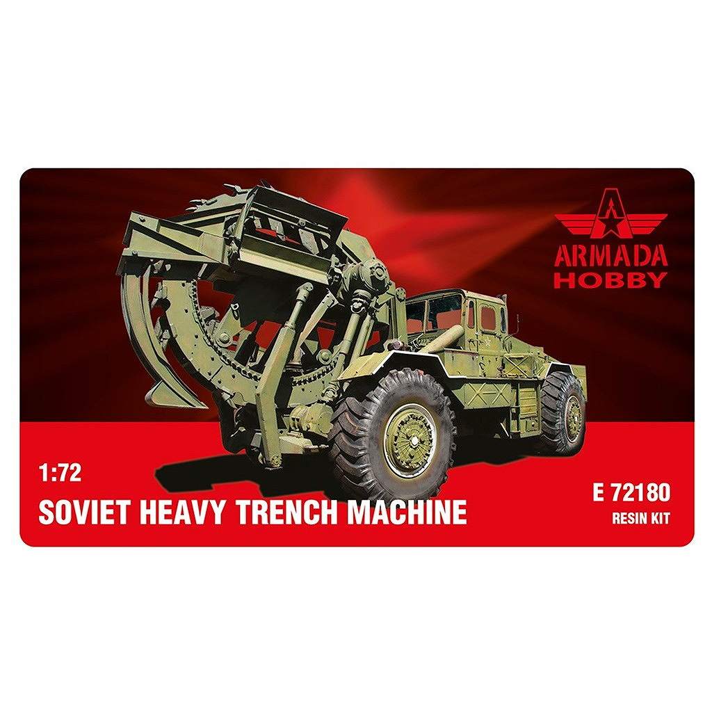 【新製品】E72180 1/72 ソビエト 重塹壕掘削機