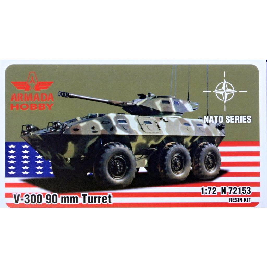 【新製品】M72153 1/72 アメリカ キャデラック・ゲージ V-300 90mm砲塔型