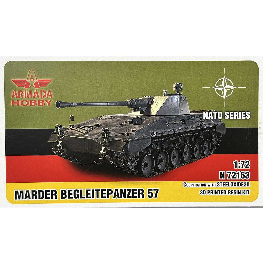 【新製品】M72163 1/72 ドイツ マルダー ベグライトパンツァー 57