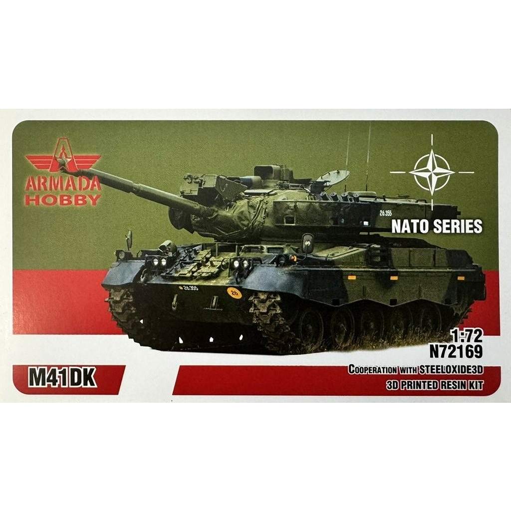 【新製品】M72169 1/72 デンマーク M41 DK1 軽戦車