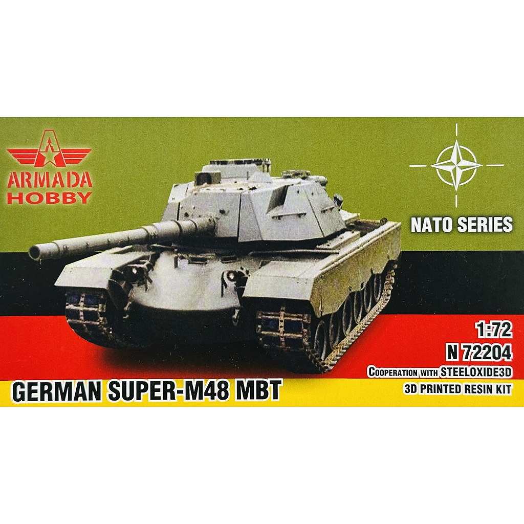 【新製品】N72204 1/72 西ドイツ スーパーM48