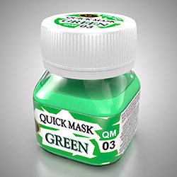 【新製品】QM03)クイックマスク グリーン