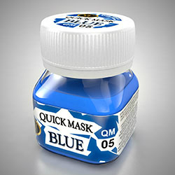 【新製品】QM05)クイックマスク ブルー