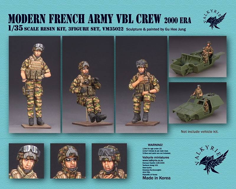 【新製品】VM35022)現用フランス陸軍 VBL ドライバー&クルーセット