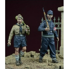 【新製品】DD35067)WWII 「最後の命令」Vol.3 ヒトラーユーゲント少年兵 ドイツ1945(2体セット)