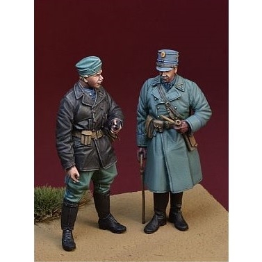 【新製品】DD35130 WWII 蘭オランダ陸軍将校と下士官セット西部戦線オランダ1940