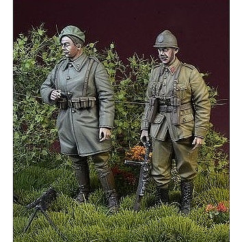 【新製品】DD35137 WWII ベルギー陸軍兵士セット「小休止するベルギー兵」1940年