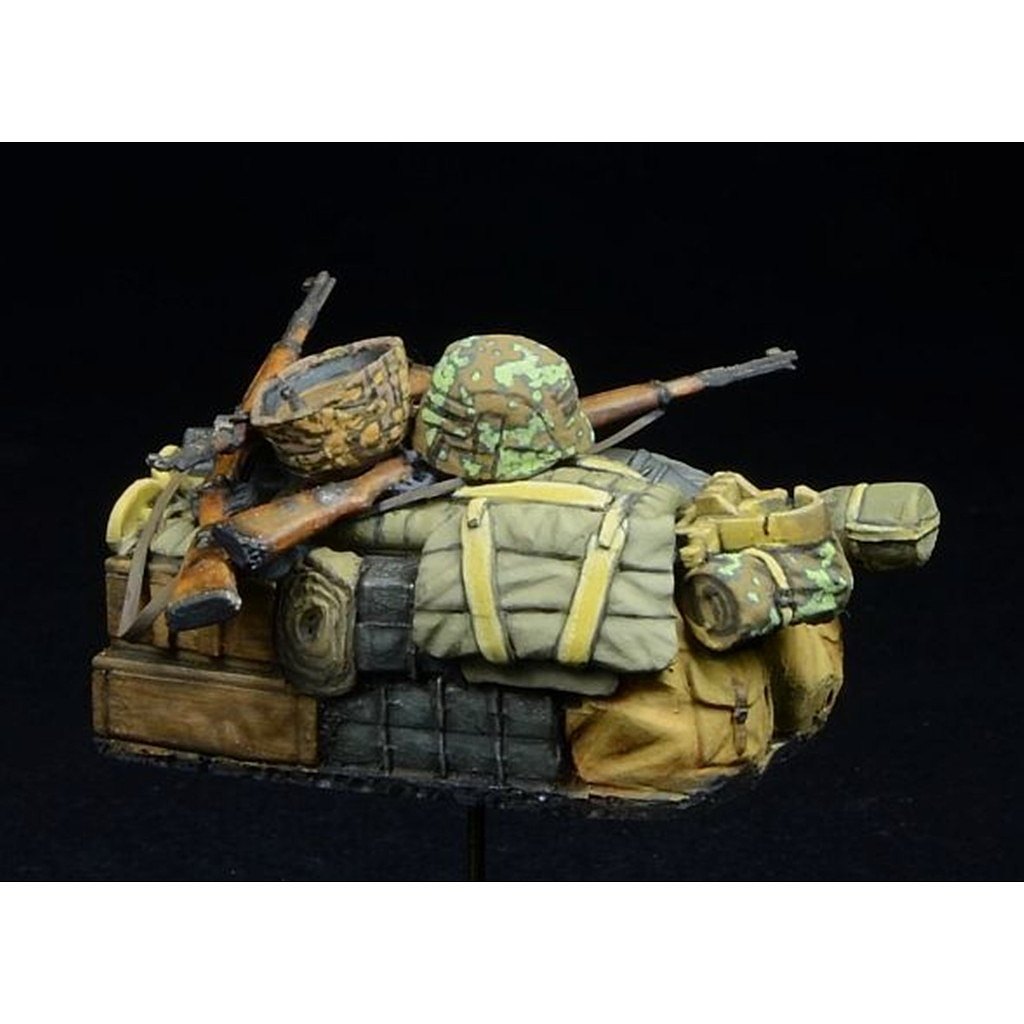 【新製品】DD35276 1/35 WWII ドイツ 8cm迫撃砲34 積荷セット(荷台付三輪自転車/AFV用)