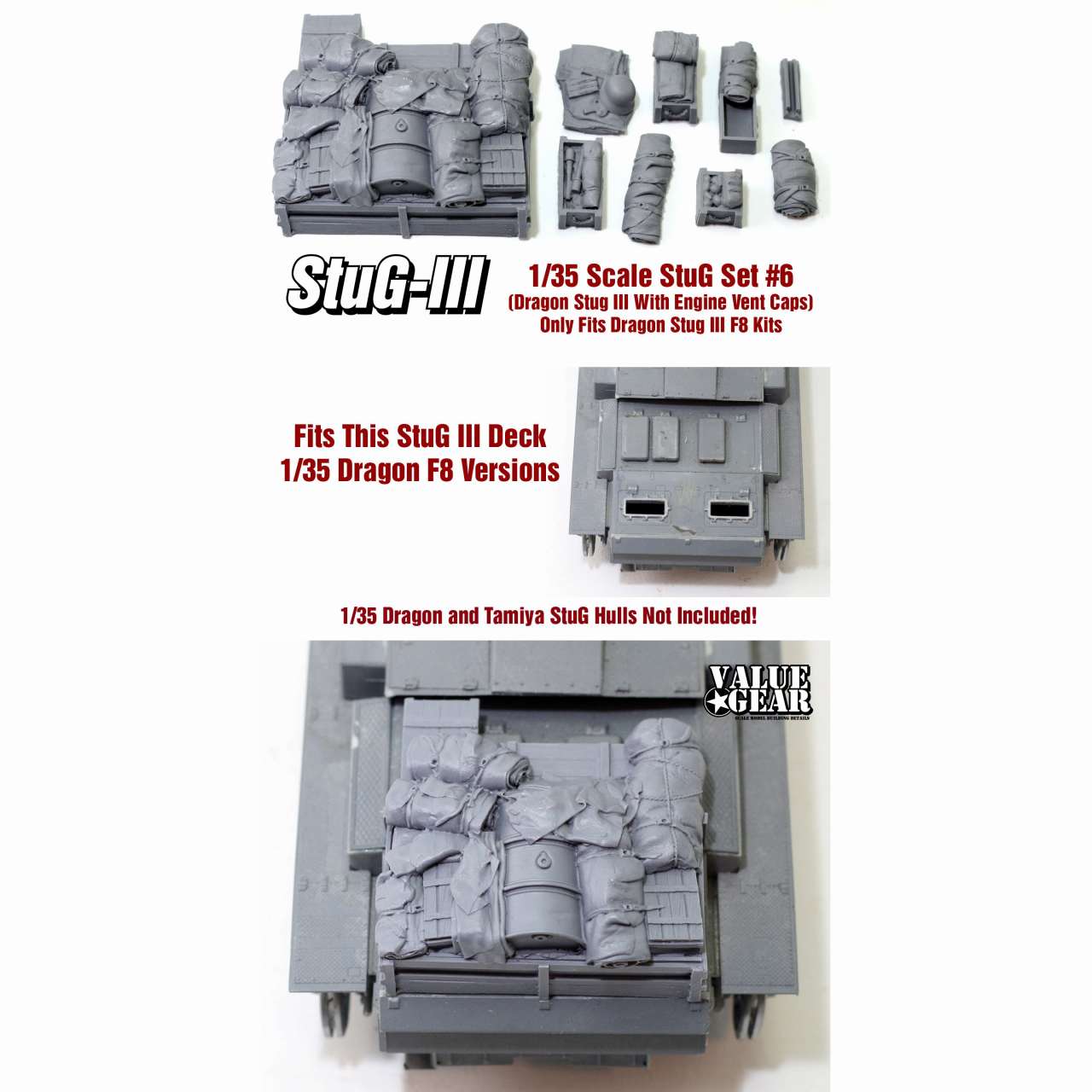 【新製品】STG06 III号突撃砲 積荷セット #6